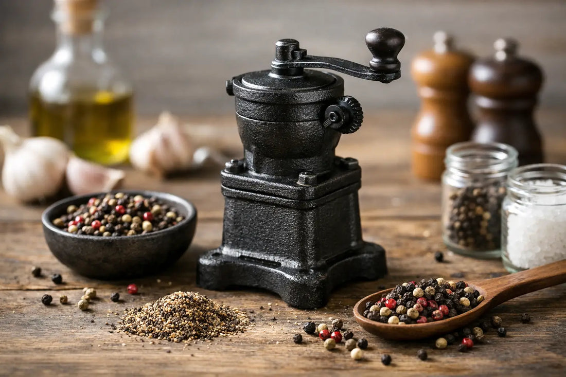 Cast Iron Pepper Mill Guide
