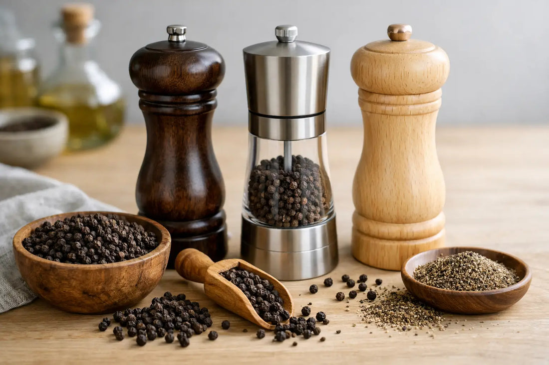 Choosing a Pepper Mill for Black Peppercorns