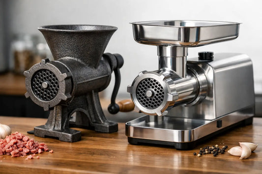 Cast Iron vs Stainless Steel Grinder