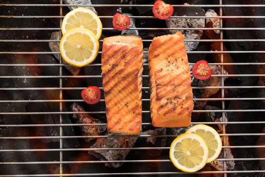 Grilled Ginger and Lemon Salmon