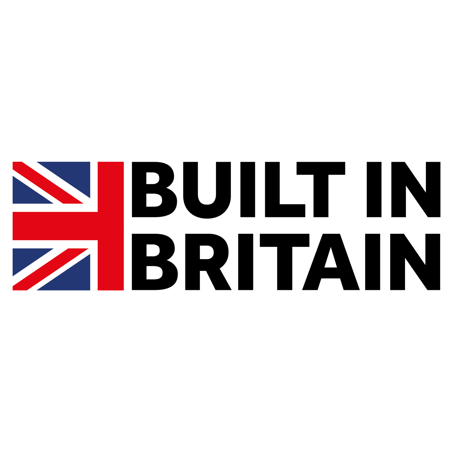 „Built in Britain“-Logo – Symbol für die britische Qualität und das lokale Handwerk von Iron-Mills.